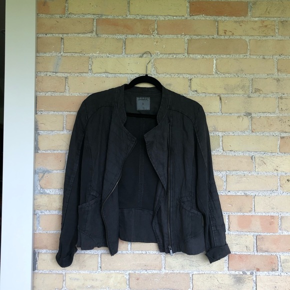 Sandwich Grey Linen Jacket - Picture 2 of 8